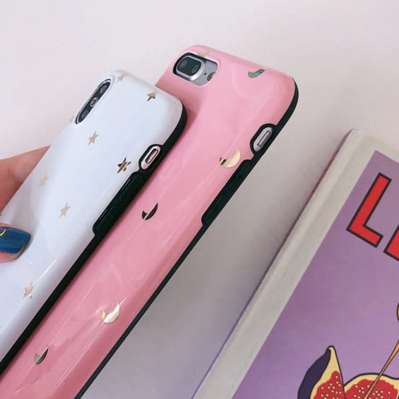 *NEW iPhone X/XS/7/8/Plus Star Moon Case - Picture 4 of 5